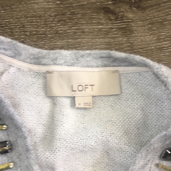 LOFT Jeweled Sweater - Picture 3 of 4